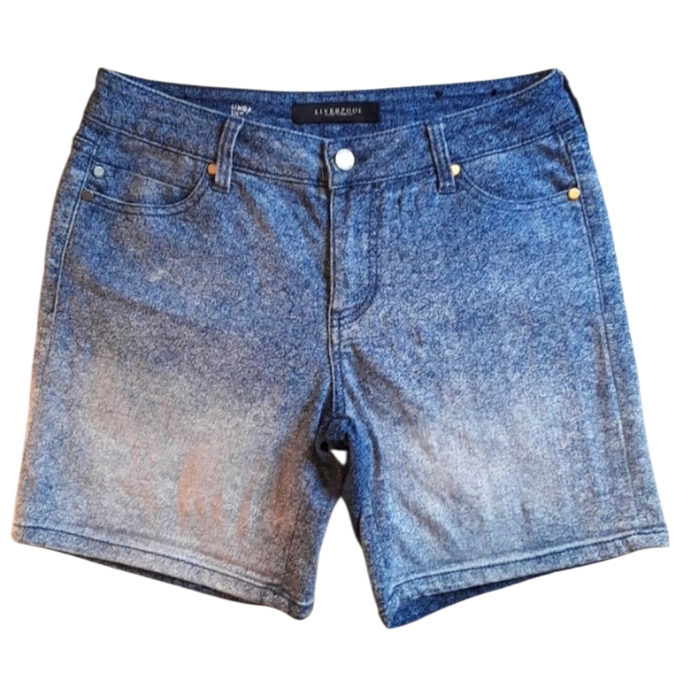 Liverpool Jeans Co. Linda Shorts with Stretch. Women's Size: W4/27x07L.